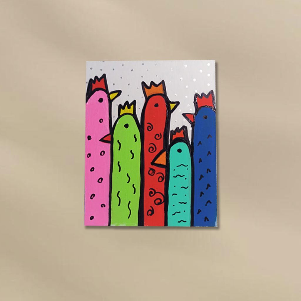 Καδράκι - Κοκόρια