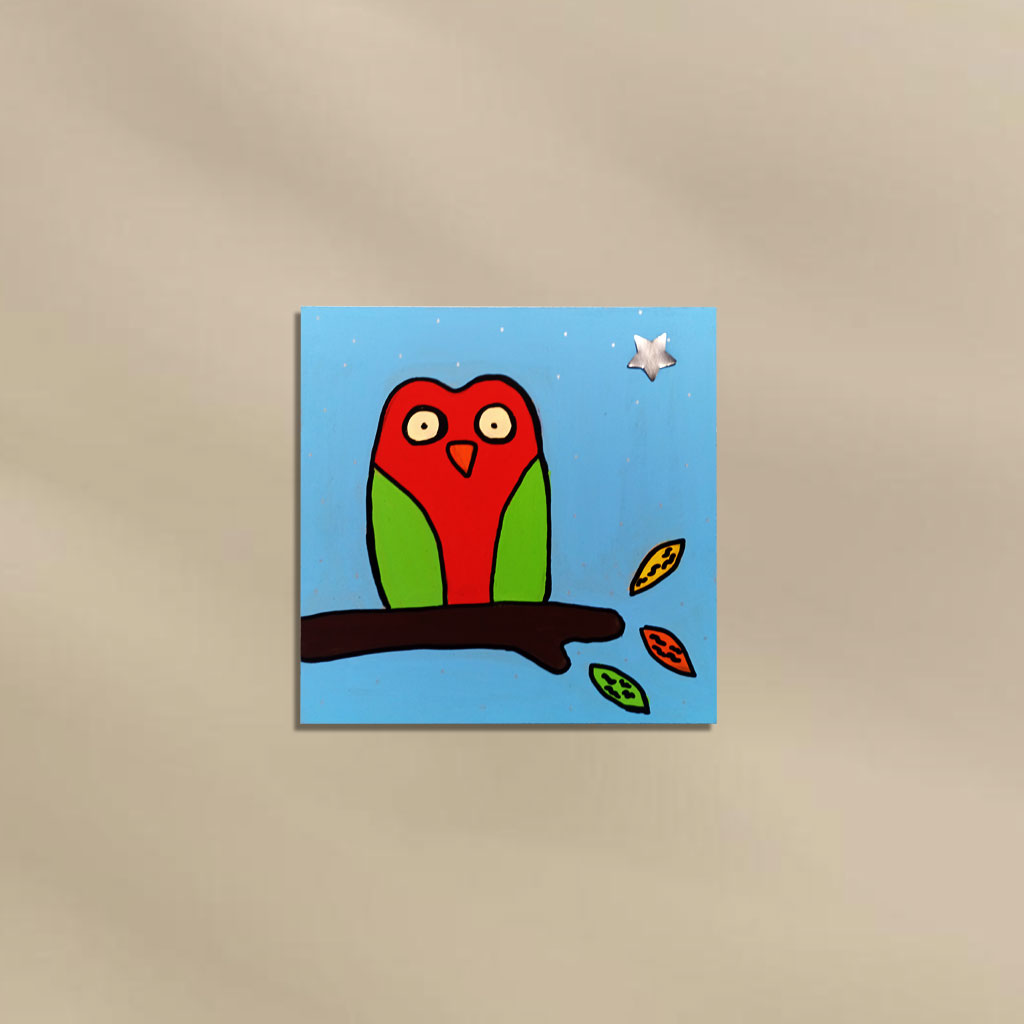 Κάδρο - Κουκουβάγια μέρα