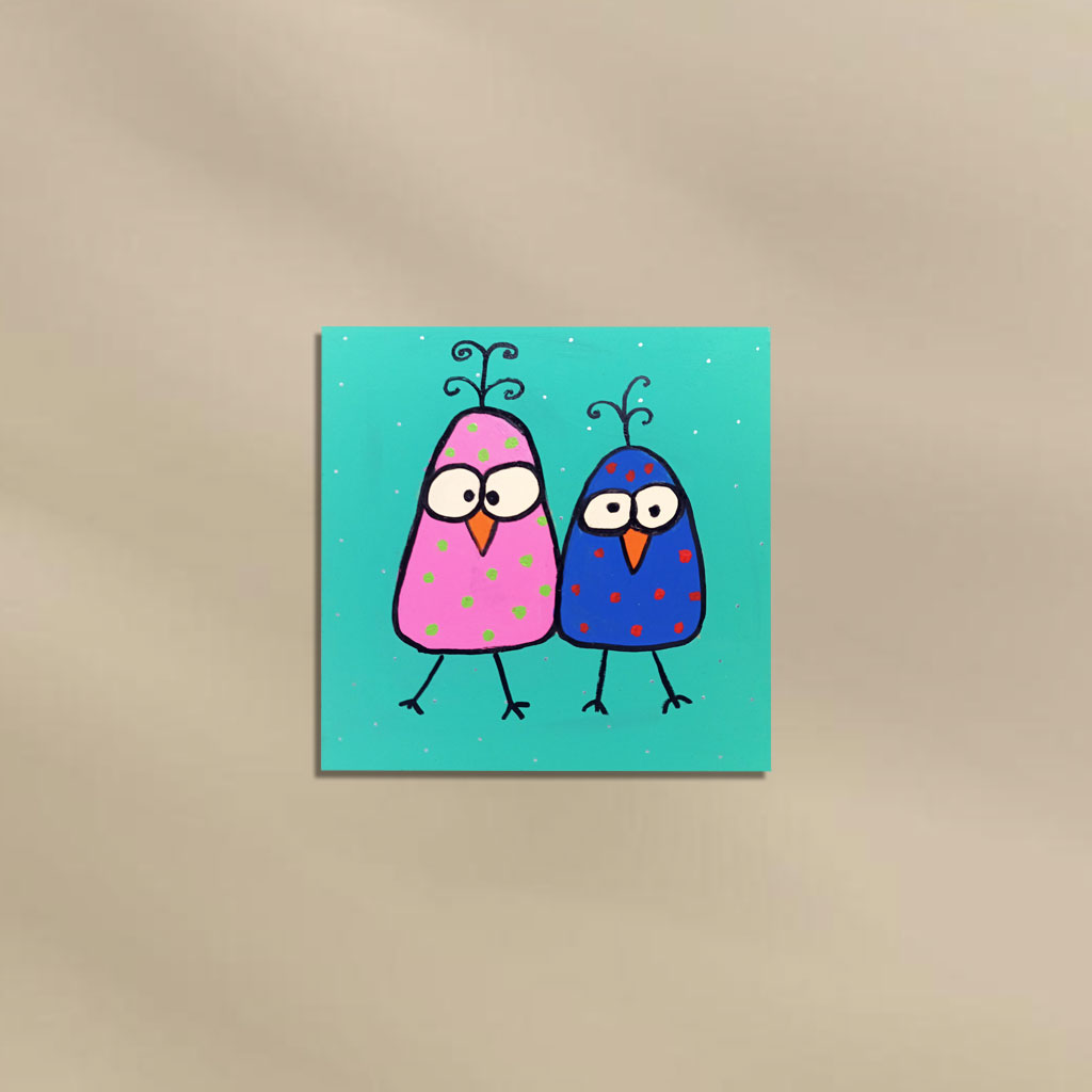 Κάδρο - Τρελά πουλιά