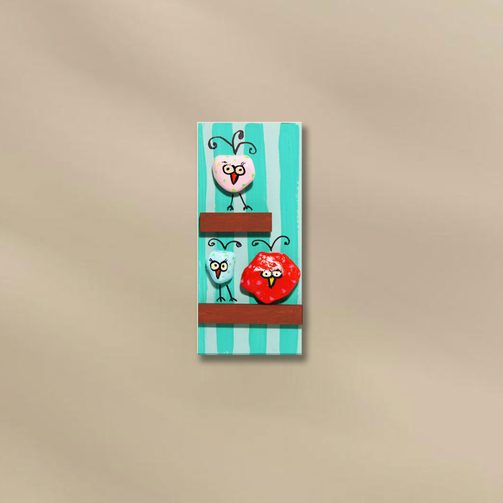 Κάδρο Angry Birds στενόμακρο