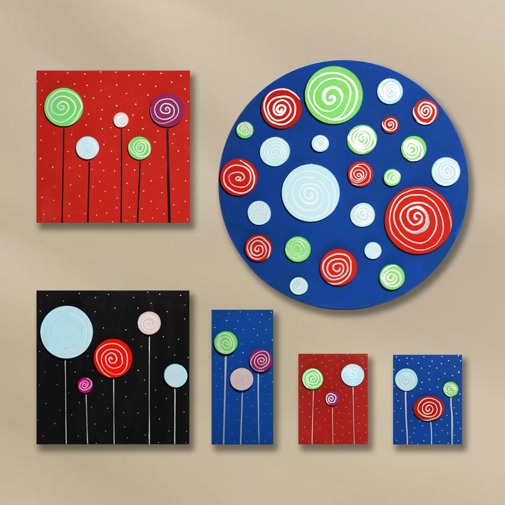 Κάδρο Lolli Pop στενόμακρο